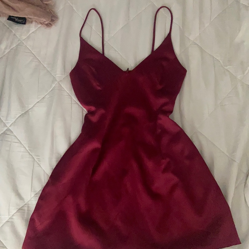 Red dress